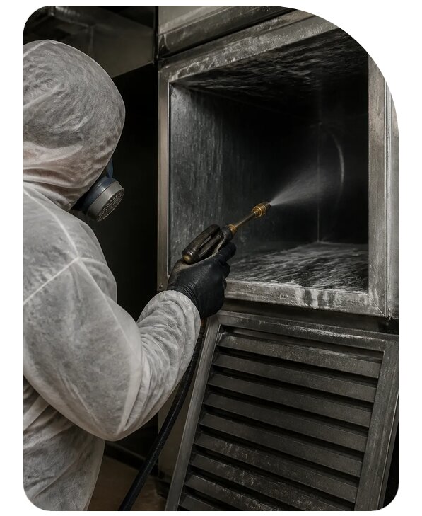 Дезинсекция вентиляции в Аксае по цене от 3555 р. | Сенат-Акс